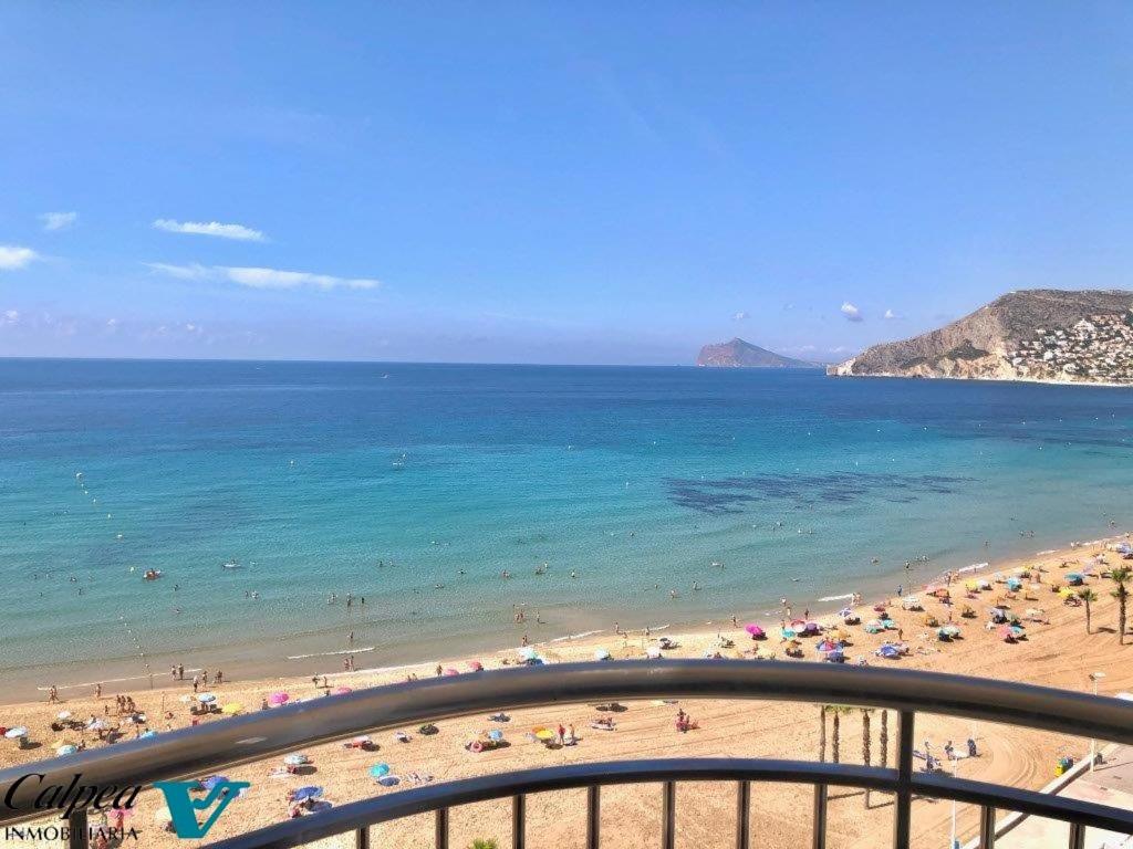 Porto Azul 10A Frontal Penon & Sea View First Line Arenal Beach Калпе Екстериор снимка