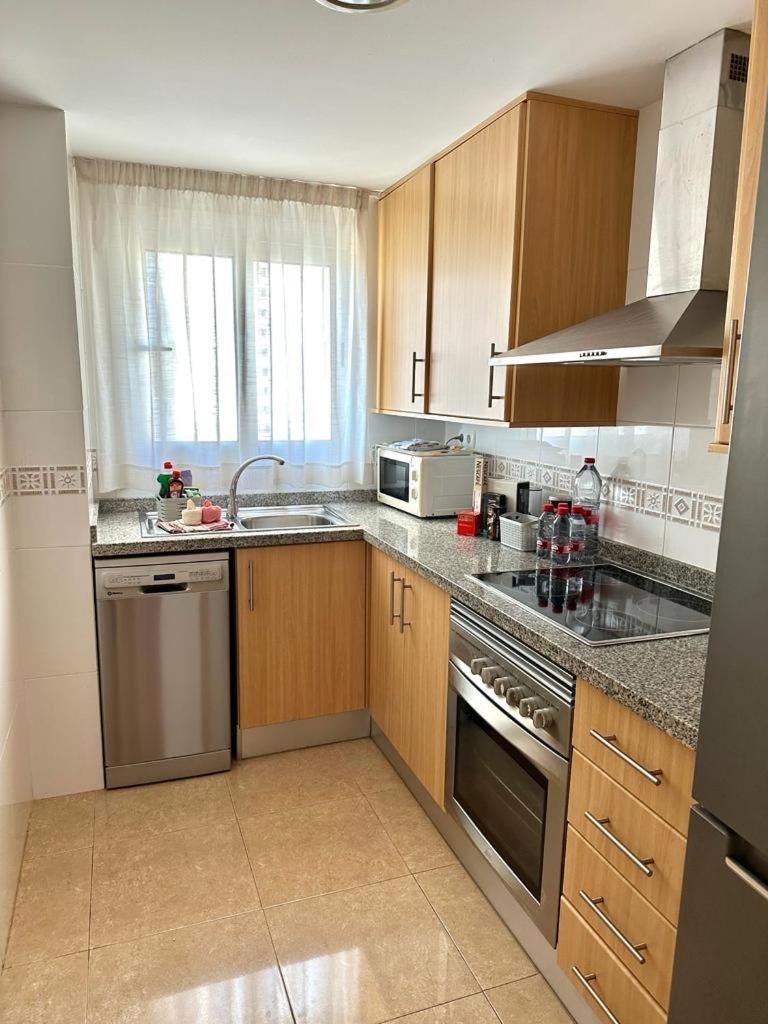 Porto Azul 10A Frontal Penon & Sea View First Line Arenal Beach Калпе Екстериор снимка